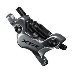 Etrier Frana Hidraulica SHIMANO Deore XT BR-M8120 cu placute resin N03A w/Fin