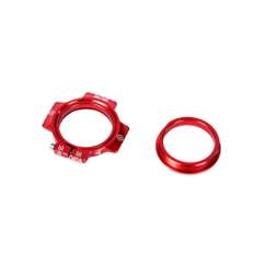 Piulita pretensionare rulmenti pedalier MUC-OFF Crank Preload Ring - Red