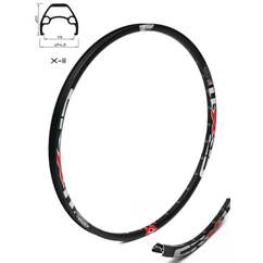 Janta CROSSER X11 28/29 32H - Black | capsata