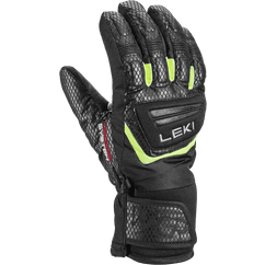 Manusi Schi Copii LEKI WRC Team 3D Junior - Black/Ice Lemon