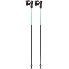 Bete Schi LEKI Artena Airfoil 3D - Dark Anthracite-Light Turquoise-White