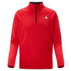 Bluza Schi DESCENTE Shoulder Trim T-Neck - Electric Red