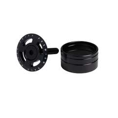 Floare Furca cu Capac DEITY Crosshair cu Distantiere - Black