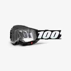 Ochelari Ciclism 100% Accuri 2 Enduro Mtb Goggle Fluo Yellow - Clear Vented Dual Lens