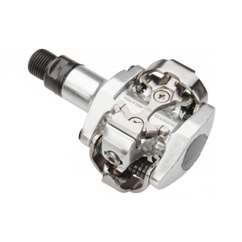 Pedale Automate SHIMANO PD-M505-S SPD cu placute SM-SH51 - Silver