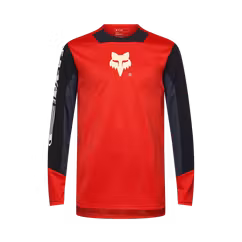 Tricou Ciclism FOX Mtb Defend Elevated (L/S) - Flo Red