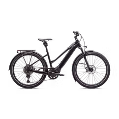 Bicicleta Electrica SPECIALIZED Turbo Vado 5.0 Step-Through - Gloss Castblack/Satin Silver Reflectiv