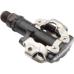 Pedale Automate SHIMANO PD-M520L SPD cu placute SM-SH51 - Black