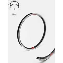 Janta CROSSER X2 20'' 36H - Black