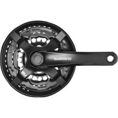 Angrenaj Pedalier SHIMANO Tourney FC-TY501 - 3x6/7/8 Viteze, 170mm, 48-38-28T w/CG