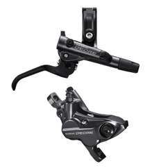 Frana Disc Hidraulica SHIMANO Deore BL-M6100 (R) + BR-M6120 (R) | Placute Resin