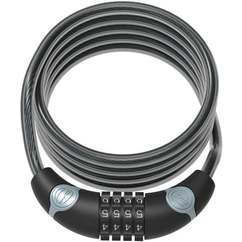 Antifurt Cablu CONTEC EcoLoc Cifru 10mm/185cm - Black