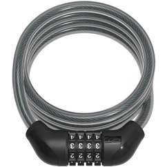 Antifurt Cablu CONTEC PowerLoc Cifru 12mm/185cm - Black