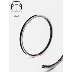 Janta CROSSER X2 26'' 36H - Black | Capsata