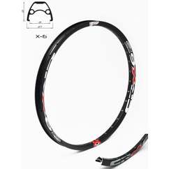 Janta CROSSER X6 26'' 36H - Black | Capsata