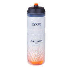 Bidon ZEFAL Arctica 75 Grip-Cap 750ml - Silver/Orange