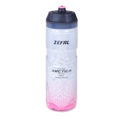 Bidon ZEFAL Arctica 75 Grip-Cap 750ml - Silver/Light Pink