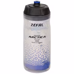 Bidon ZEFAL Arctica 55 Grip-Cap 550ml - Silver/Blue