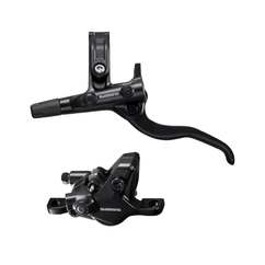 Frana Disc Hidraulica SHIMANO BL-M4100 (L) + BR-MT410 (F) | Placute Resin