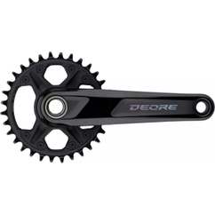 Angrenaj Pedalier SHIMANO Deore FC-M6100 - 1x12 Viteze, 170mm, 32T w/o CG