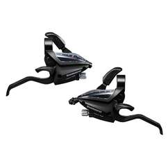 Manete Schimbator/Frana SHIMANO ST-EF500-2A - 3x8 Viteze, EZ-Fire Plus, V-brake | Set