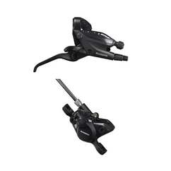 Frana Disc Hidraulica SHIMANO ST-EF505 (7R) + BR-MT200 (R) | Placute Resin