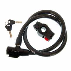 Antifurt Cablu CROSSER CL-823 15mm/90cm - Black