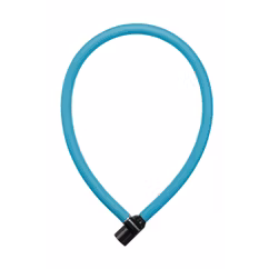Antifurt Cablu AXA Resolute 6mm/60cm - Ice Blue
