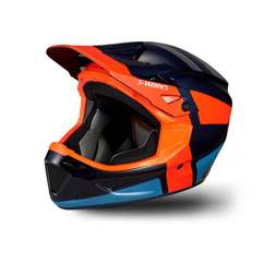 Casca Ciclism Full Face SPECIALIZED S-Works Dissident - Carbon Blue/Rocket Red