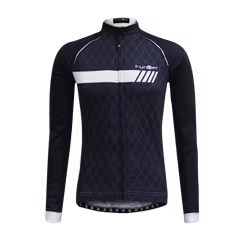 Tricou Ciclism FUNKIER Tivoli-L Pro (L/S) - White