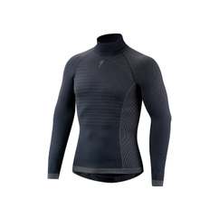 Bluza de Corp Termica SPECIALIZED Seamless w/Roll Neck (L/S) - Dark Grey