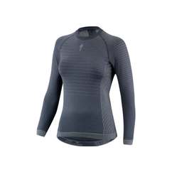 Bluza de Corp Termica SPECIALIZED Seamless Women's Baselayer (L/S) - Dark Grey