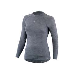 Bluza de Corp Termica SPECIALIZED Merino Women's Baselayer (L/S) - Grey