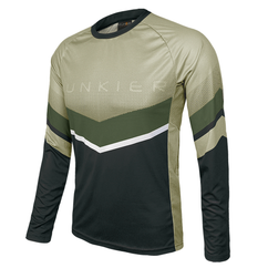 Tricou Ciclism FUNKIER Turone Enduro (L/S) - Olive Green