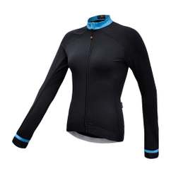 Tricou Termic Ciclism FUNKIER Volterra-LW (L/S) - Black/Blue