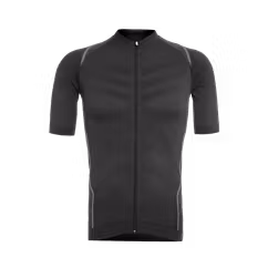 Tricou Ciclism FUNKIER Respirare Elite (S/S) - Negru/Gri