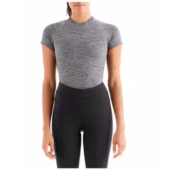 Bluza de Corp Termica SPECIALIZED Women's Seamless Baselayer (S/S) - Heather Grey