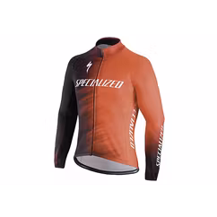 Tricou Ciclism SPECIALIZED Element SL Team Expert (L/S) - Rocket Red/Black Faze