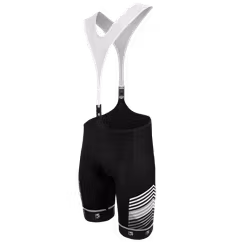 Pantaloni Ciclism cu Bretele FUNKIER Matera-2 Elite - Black