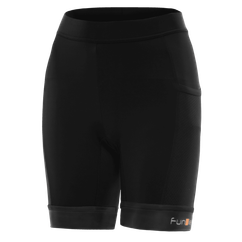 Pantaloni scurti alergare FUNKIER Marsala - Negru