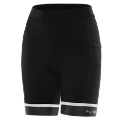 Pantaloni scurti alergare FUNKIER Marsala - Negru/Alb