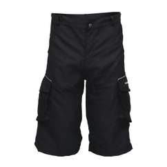 Pantaloni Scurti Ciclism cu Bazon CROSSER CW-598 - Black