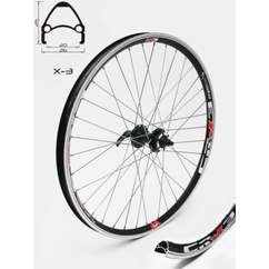 Roata Fata CROSSER X3 36H 26'' QR - Frana disc (6 suruburi) cu Butuc Joytech