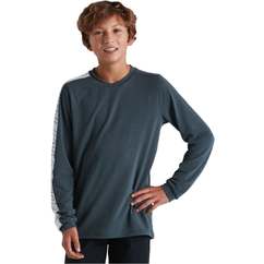 Tricou Ciclism SPECIALIZED Youth Trail (L/S) - Cast Battleship