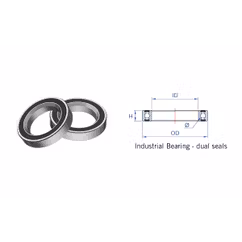 Rulment cuvete FSA IND 1"1/8 (Orbit XtremePro Up/Low) MR062