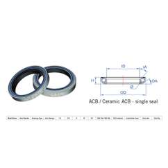 Rulment cuvete FSA Super Light ACB 36x45 1"1/8 MR054R