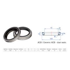 Rulment cuvete FSA TH-871 ACB 36x36 1"1/8 dualS MR033E