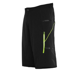 Pantaloni Scurti Ciclism Copii FUNKIER Lucca Pro Kids - Black/Yellow