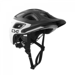 Casca Ciclism TSG Seek Graphic Design - Block White-Black
