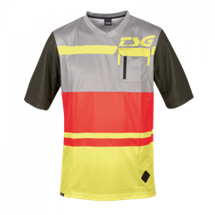 Tricou Ciclism TSG SP5 (S/S) - Red Limeyellow